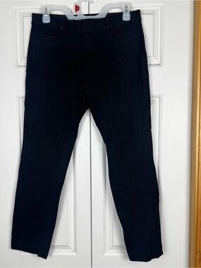 Banana Republic Straight Leg Pants in Black